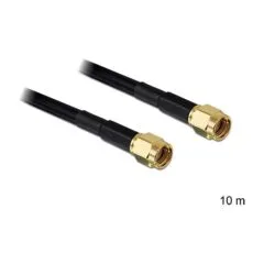 DeLOCK RP-SMA - RP-SMA, 10m coaxial cable