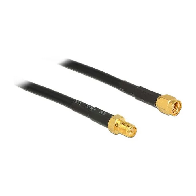 DeLOCK 3m CFD200 coaxial cable — image 1