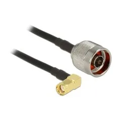 DeLOCK 0.3m, N/RP-SMA coaxial cable