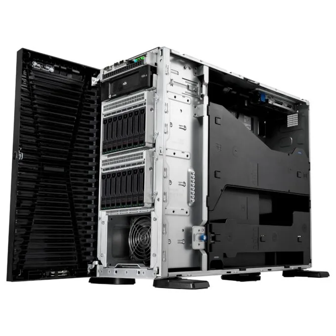 HPE ProLiant ML110 Gen11 3508U 2.1GHz 8c 1P 1x32GB-R 8SFF 2x480GB SSD 2x1000W PS EU server — image 3