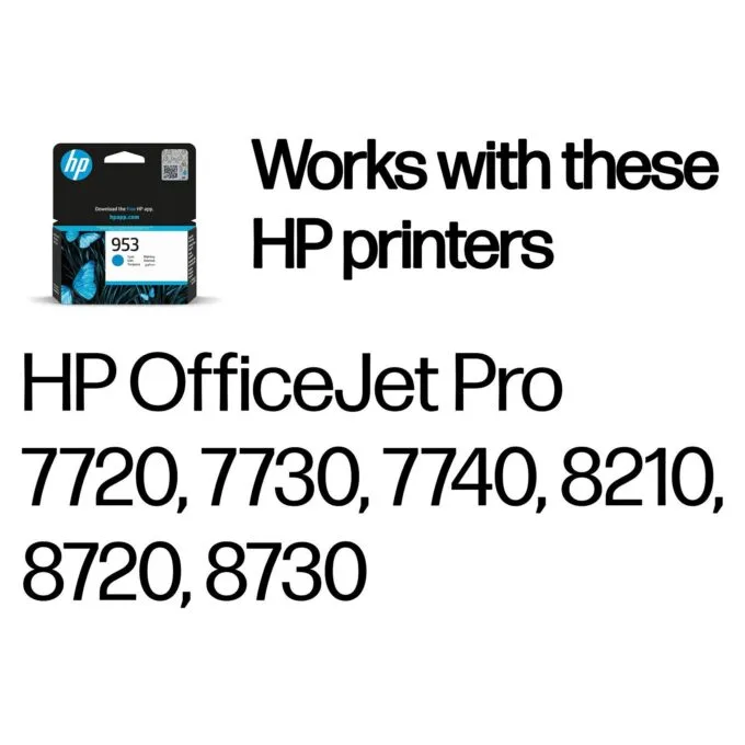 HP 953 Cyan 700 Ink Cartridge — image 2
