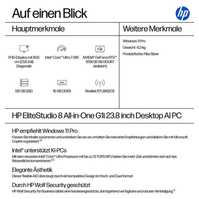 HP EliteStudio 8 G1i AI PC — image 3