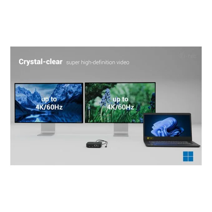 i-tec C31DUALHDMIDOCKPD laptop dock/port replicator — image 6