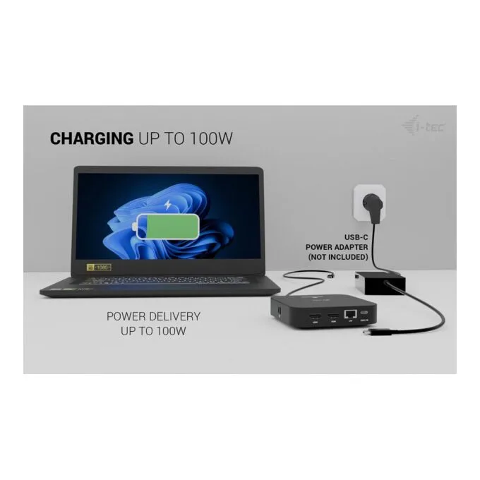 i-tec C31DUALHDMIDOCKPD laptop dock/port replicator — image 8