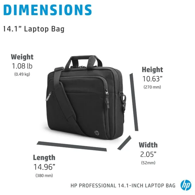 HP Professional 14.1 Laptop Bag — image 3