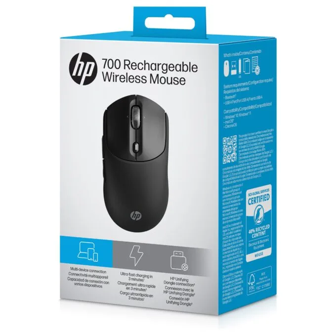 HP 700 Rechargeable Wireless mouse — image 9