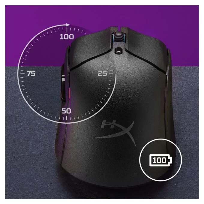 HyperX Pulsefire Haste 2 Wireless White Gaming mouse — image 12