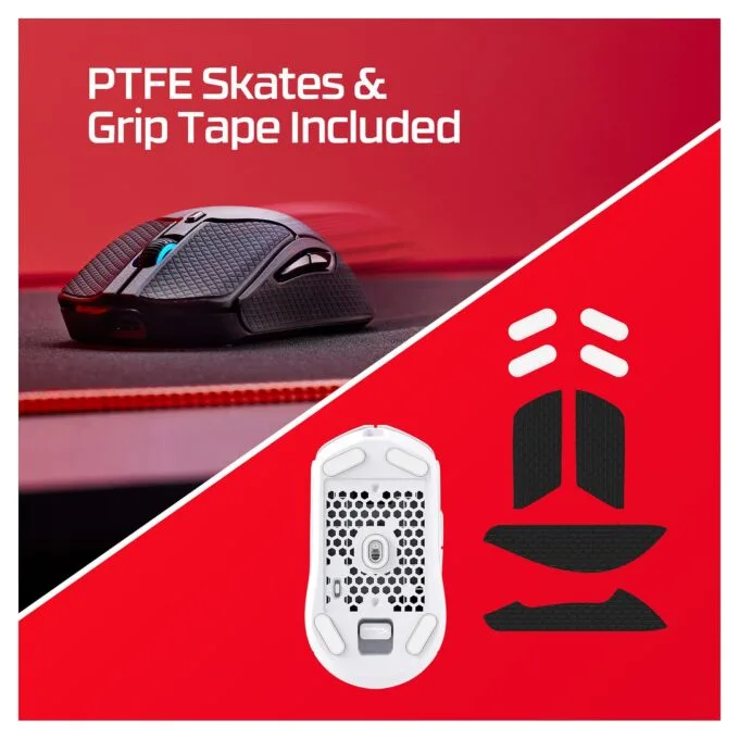 HyperX Pulsefire Haste 2 Wireless White Gaming mouse — image 8