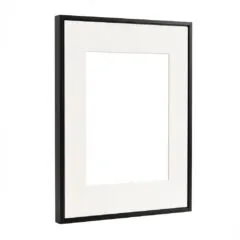 AURA Photoframe Aspen Ink with Paper Mat