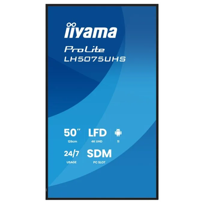 iiyama LH5075UHS-B2AG Signage Display — image 3
