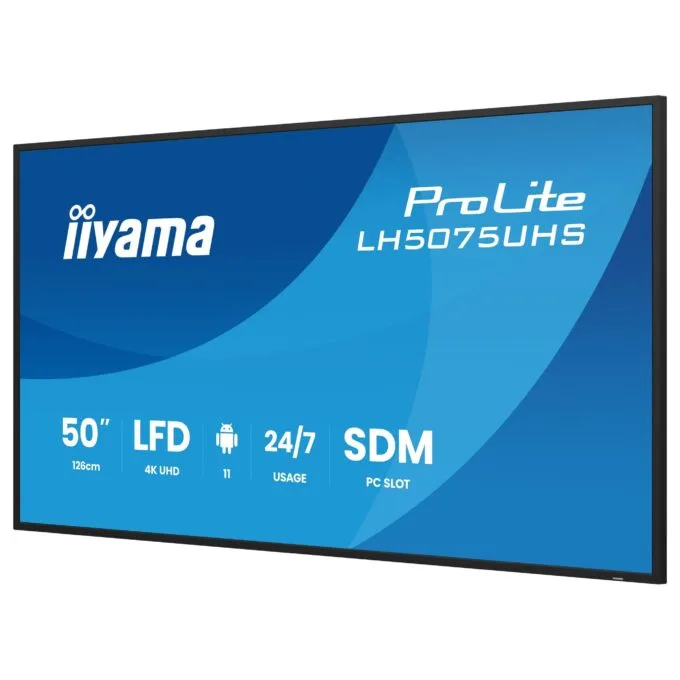 iiyama LH5075UHS-B2AG Signage Display — image 6