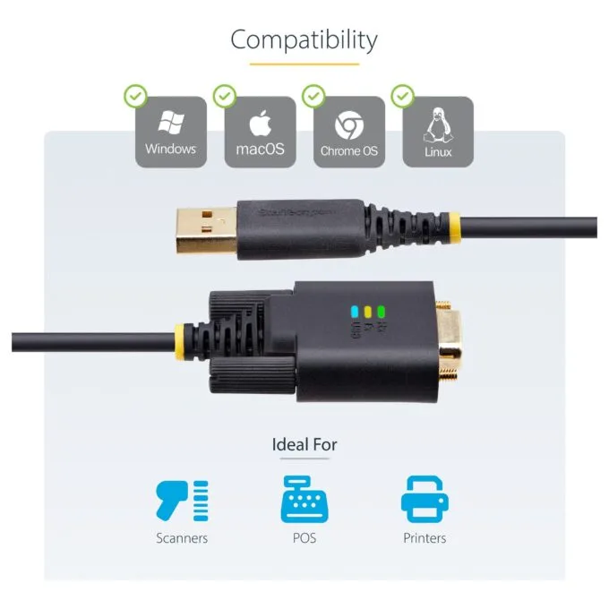 StarTech.com 1P6FFC-USB-SERIAL serial cable — image 13