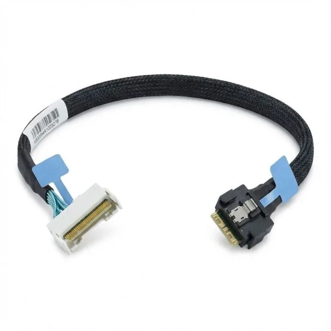 Supermicro Cable CBL-MCIO-1270S4T2 MCIO x8 (STR) on SlimSAS x8 (STR) SFF8654 45cm — image 1