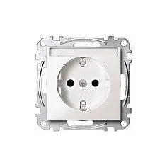 MERTEN MEG2302-0319 SCHUKO socket with polar white font