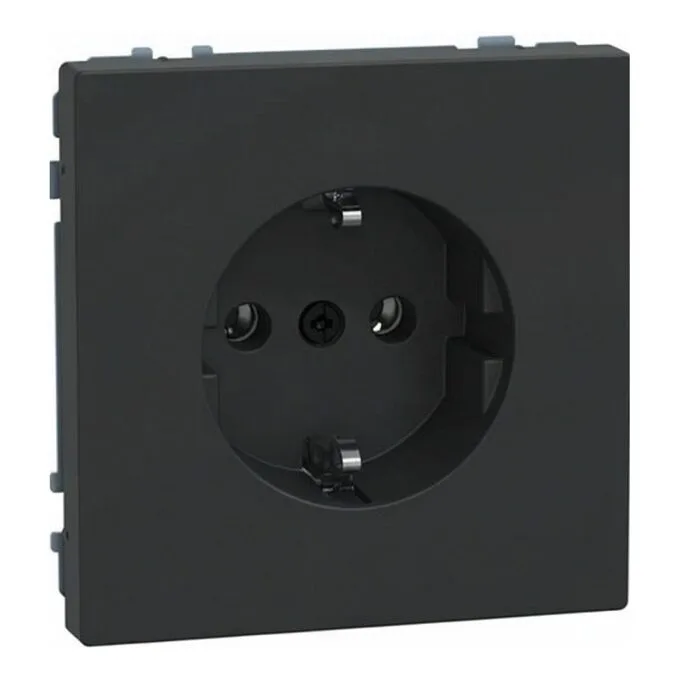 MERTEN MEG2301-6034 SCHUKO-Steckdose Steckkl. Anthrazit System Design — image 1