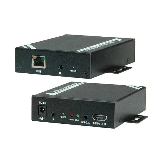 ROLINE HDMI Extender over Twisted Pair, Cat.5/6, chainable 100 m — image 1