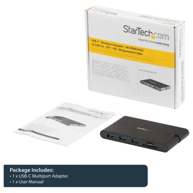 StarTech.com DKT30CHVSCPD laptop dock/port replicator — image 13