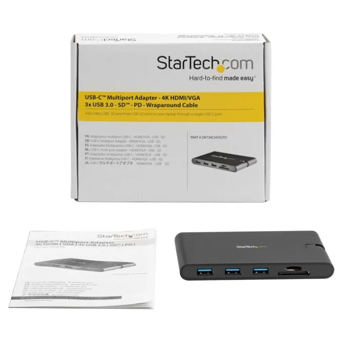 StarTech.com DKT30CHVSCPD laptop dock/port replicator — image 7
