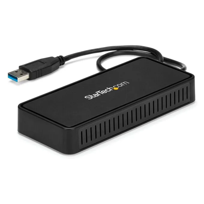 StarTech.com USBA2DPGB laptop dock/port replicator — image 1