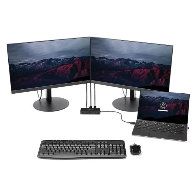 StarTech.com USBA2DPGB laptop dock/port replicator — image 3