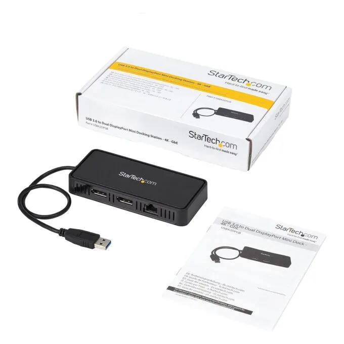 StarTech.com USBA2DPGB laptop dock/port replicator — image 6