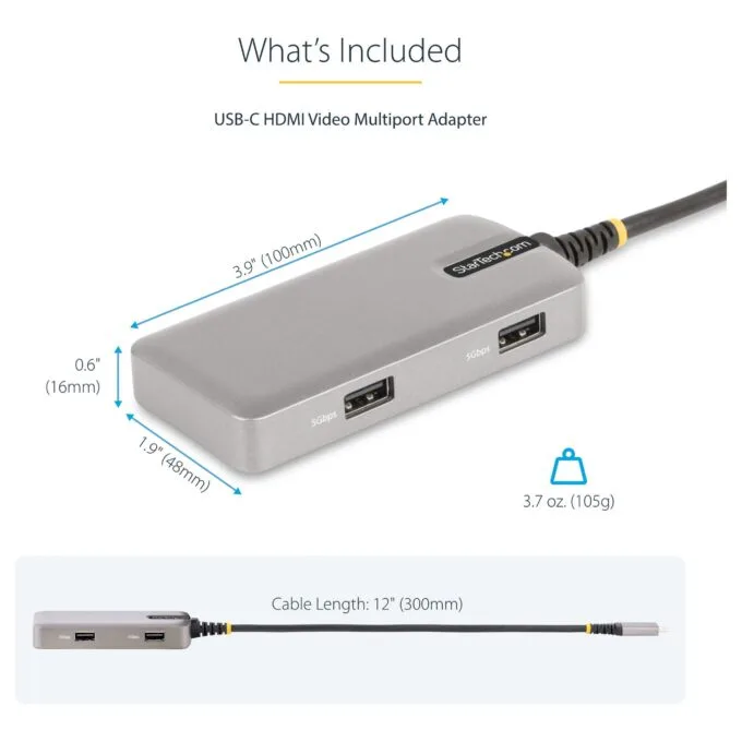 StarTech.com 103B-USBC-MULTIPORT laptop dock/port replicator — image 13