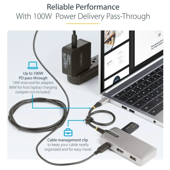 StarTech.com 104B-USBC-MULTIPORT laptop dock/port replicator — image 11