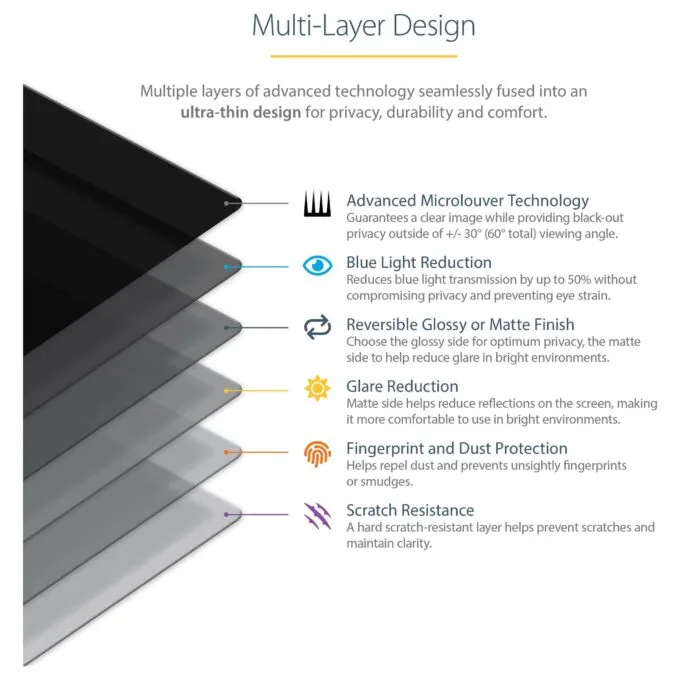 StarTech.com 133L-PRIVACY-SCREEN display privacy filter — image 13