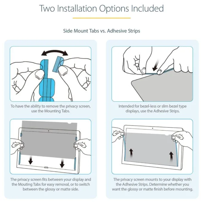 StarTech.com 133L-PRIVACY-SCREEN display privacy filter — image 14