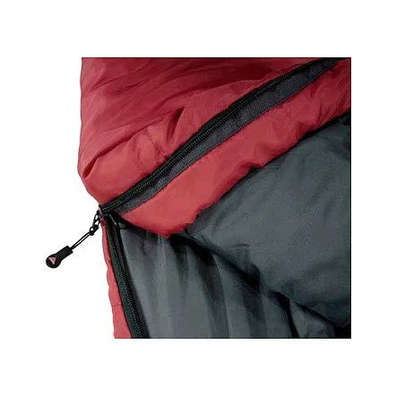 High peak sleeping bag TR 300 (dark red/grey) — image 3