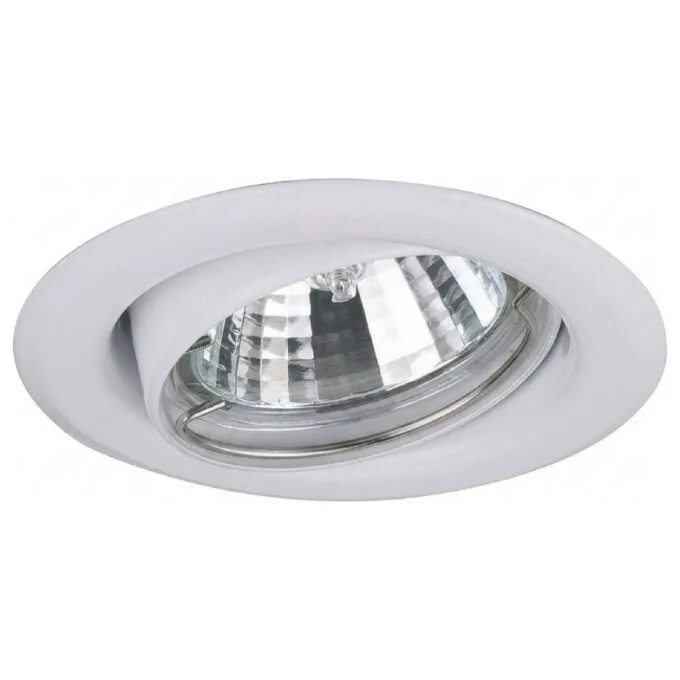 Brumberg 01-70010 01-70010 NV built-in lamp 50W GX5,3, iron, rigid, ws, spring ring — image 1