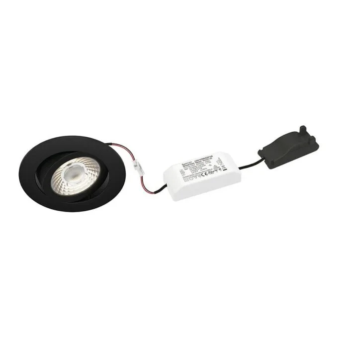 Brumberg 39263183 Nivalis LED built-in lamp 230 V AC 50 Hz 8W 3000K 650lm DA 68mm sw — image 1