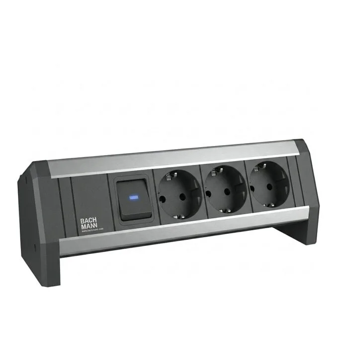 BACHMANN DESK 2 3xCEE7/3 1xUSB Charger 1x CM — image 1