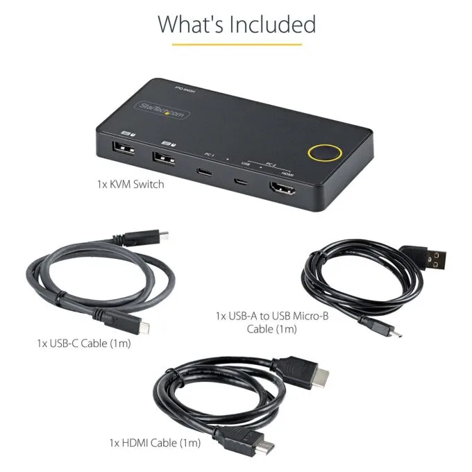StarTech.com SV221HUC4K KVM switch — image 12
