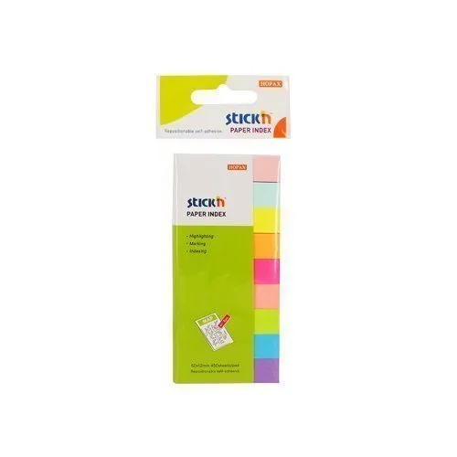 STICK N INDEX 50X12MM,450SHEETS/9PADS/PACK — image 1