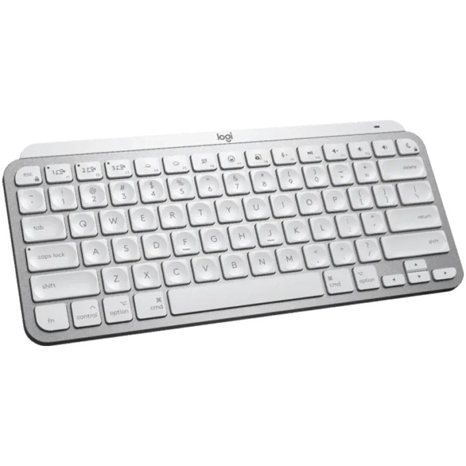 LOGITECH MX Keys Mini For MAC Bluetooth Illuminated Keyboard - PALE GREY - US INT'L — image 4