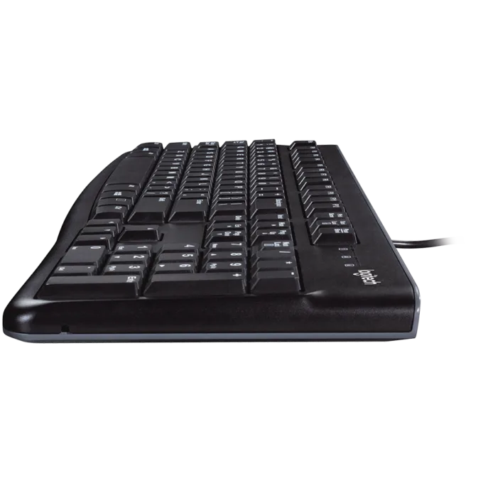 LOGITECH MK120 Corded Combo - BLACK - USB - RUS — image 2