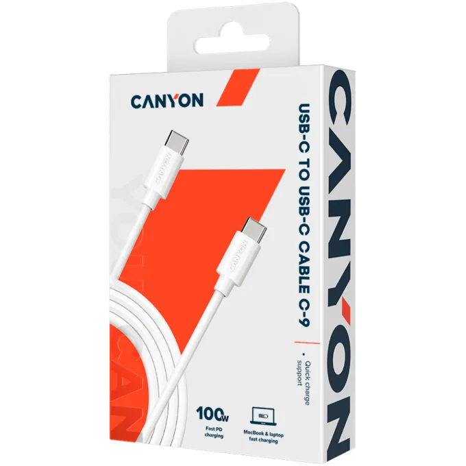 CANYON cable C-9 PD 3.0 C-C 100W 1.2m White — image 2