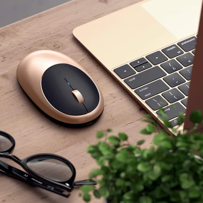 SATECHI M1 Bluetooth Wireless Mouse - Gold — image 5