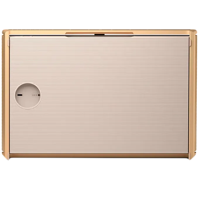 Beosound Level Speaker Gold Tone Alu (Cover Light Oak) — image 4
