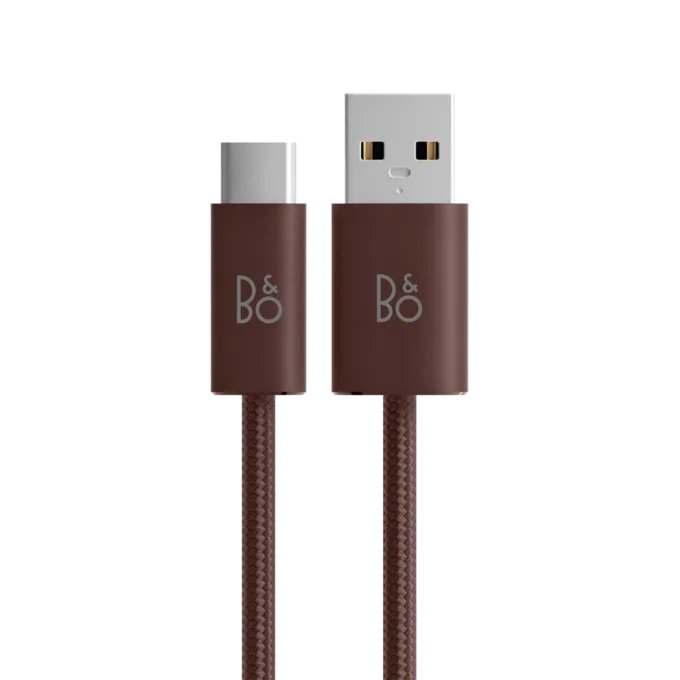Beoplay H95 Charging Cable Fabric Chestnut — image 1