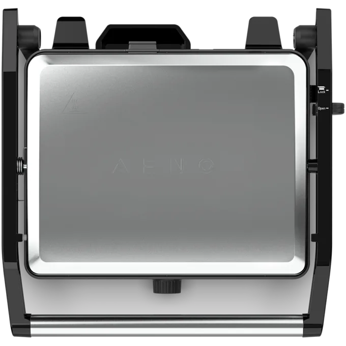 AENO Electric Grill EG2: 2000W, Temperature regulation, Max opening angle -180°, Plate size 290*234mm — image 4