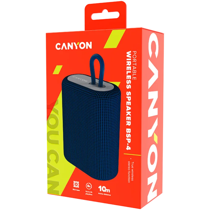 CANYON speaker BSP-4 5W Blue — image 4