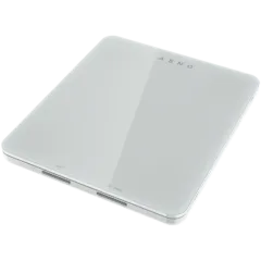 AENO Kitchen Scale KS1S Smart, Max load - 8 kg, Bluetooth, 10,000+ products & meals, 25 indicators analysis, Coffee mode, 6 unit conversion: kg, g, lb, fl, oz, ml, Material - glass