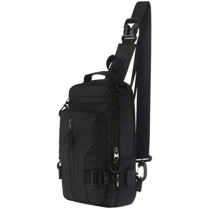 CANYON CB-1, fanny pack 290MM x160MM x90MMBlackExterior materials: 100% PolyesterInner materials:100% Polyester — image 3
