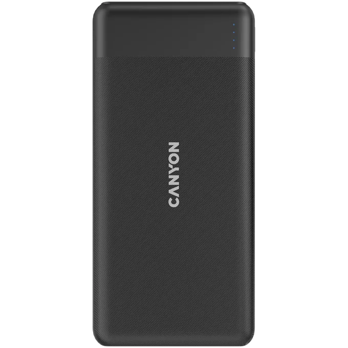 CANYON power bank PB-109 10000 mAh PD 18W QC 3.0 20W Black — image 1