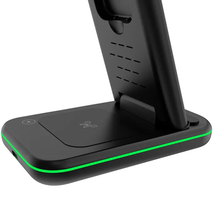 CANYON wireless charger WS-304 15W 3in1 UK Black — image 5