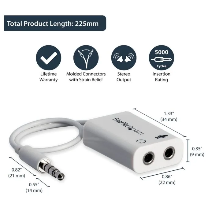 StarTech.com MUYHSMFFADW audio splitter — image 8