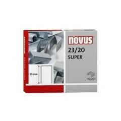 NOVUS STAPLES 23/20 1000 PCS BOX