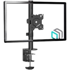 ONKRON Monitor Desk Mount for 13 to 34-Inch LCD LED OLED Screens up to 8 kg, Black